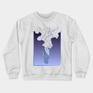 The great night dreams - Yabisan - Vector Style Crewneck Sweatshirt